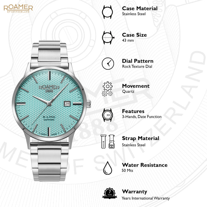 R-Line Classic Quartz Men's Watch -  718833 41 05 20