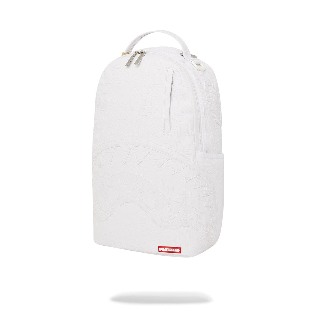 Limited Edition White Scribble Backpack For Unisex - 910B5377NSZ