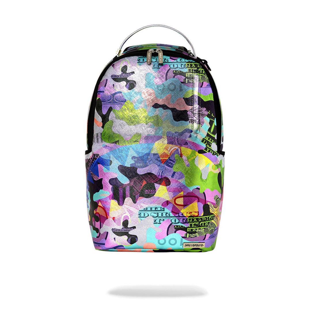 Limited Edition Neon Money Camo Backpack For Unisex - 910B5712NSZ