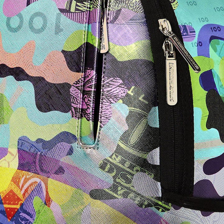 Limited Edition Neon Money Camo Backpack For Unisex - 910B5712NSZ
