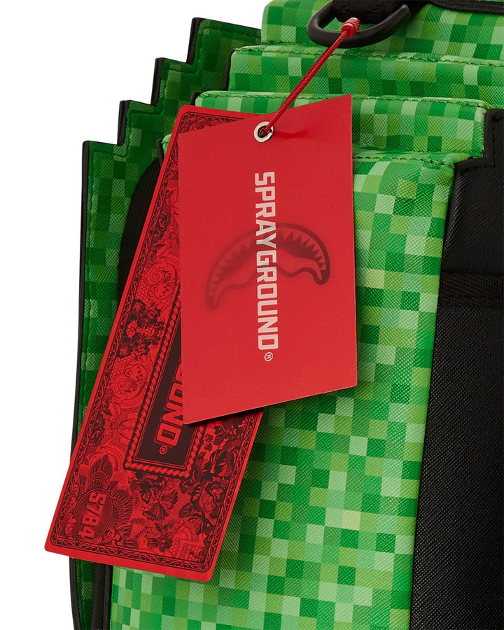 Unisex Limited Edition Green MINECRAFT CREEPER SHARK BACKPACK
