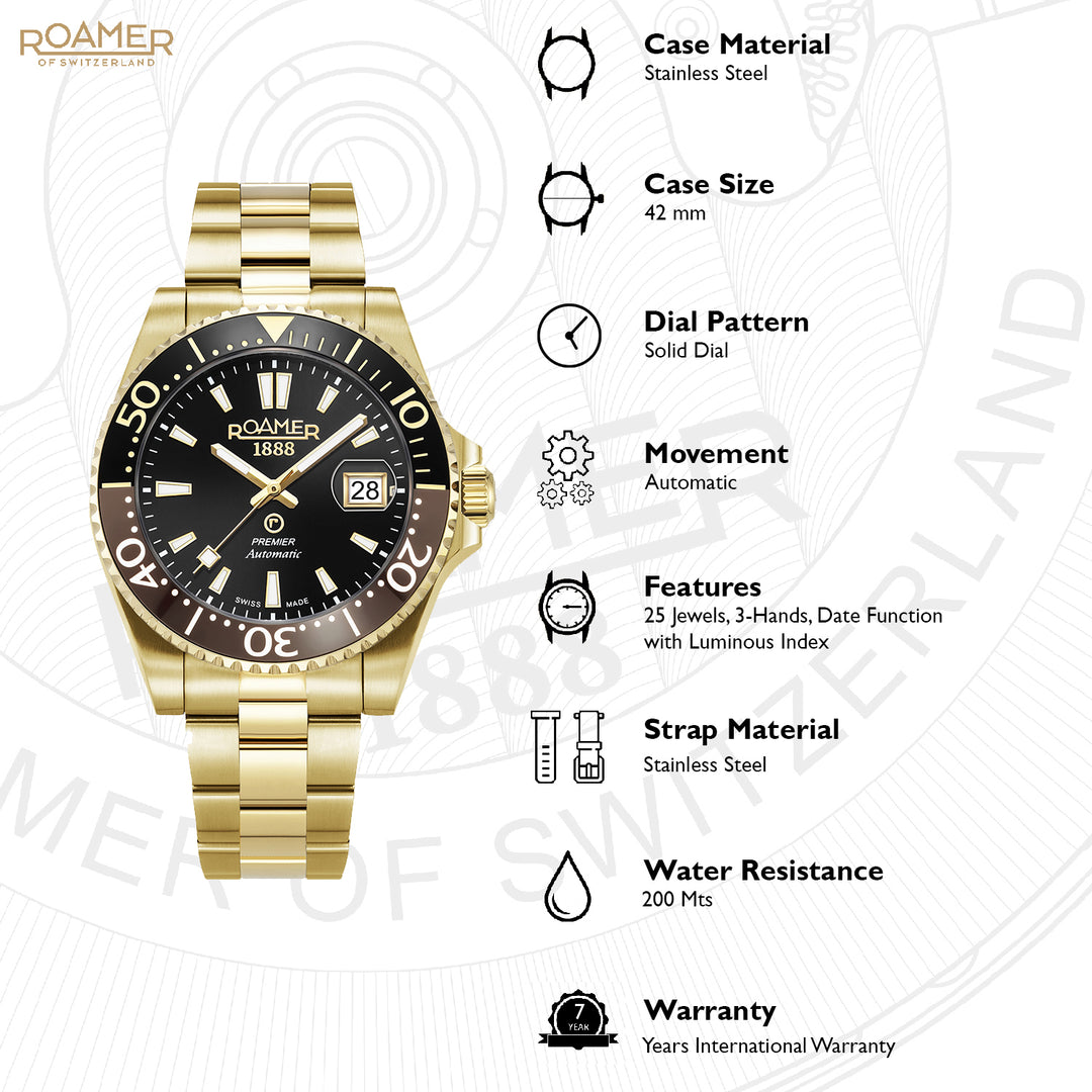 Premier Automatic Men's Watch -  986983 48 85 20