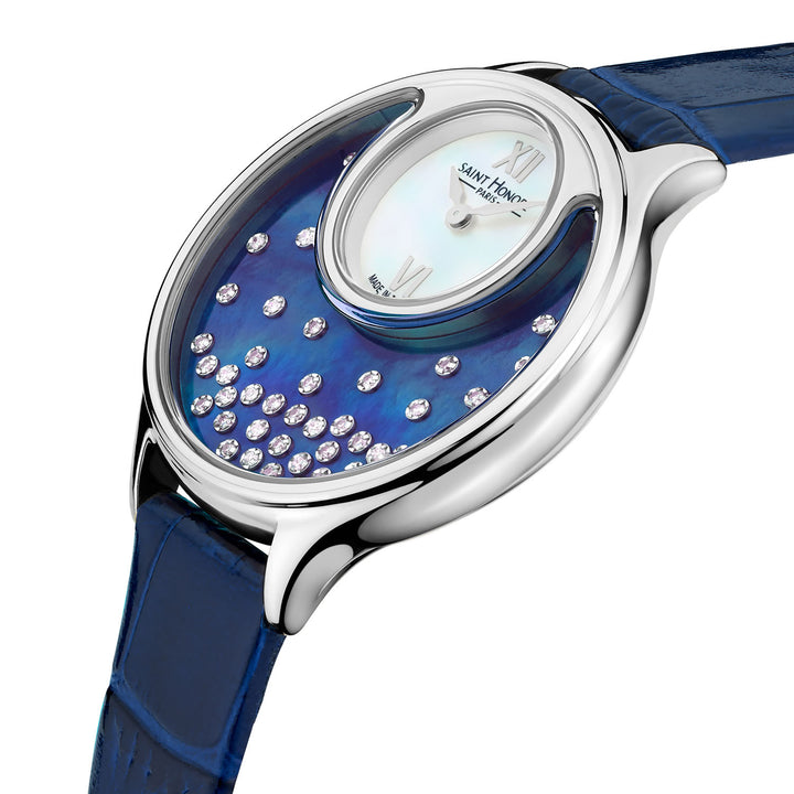 Dauphine Quartz Diamond Women's Watch With Gift Set - DP710014 1YRN-S