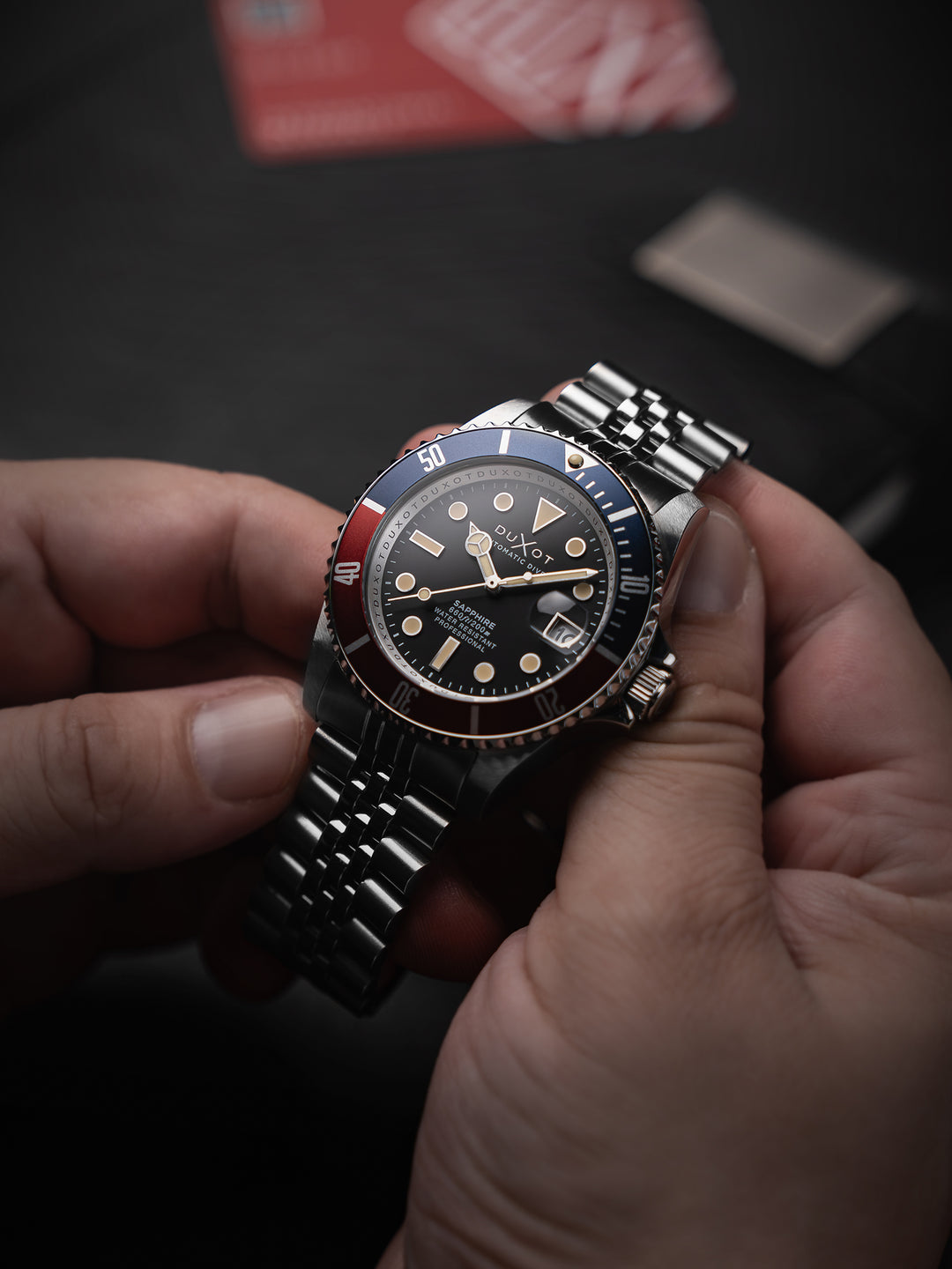 Duxot Atlantica Diver Automatic 24 Jewels Men's Watch -  DX-2057-11
