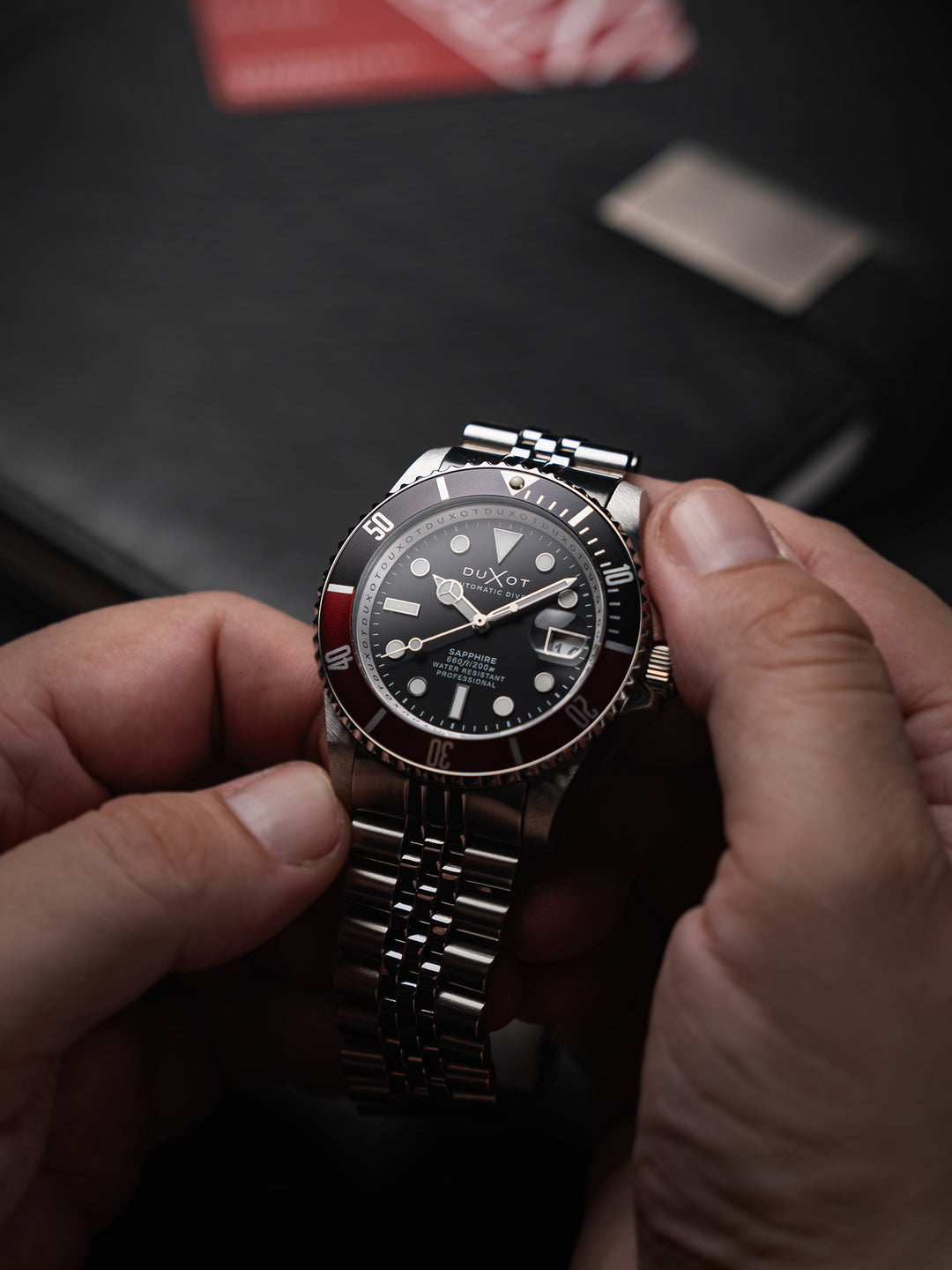Duxot Atlantica Diver Automatic 24 Jewels Men's Watch -  DX-2057-88