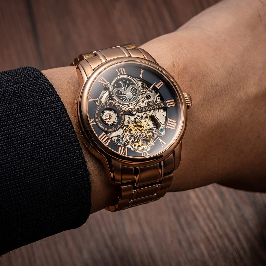 Longitude Skeleton Automatic Men's Watch - ES-8006-44