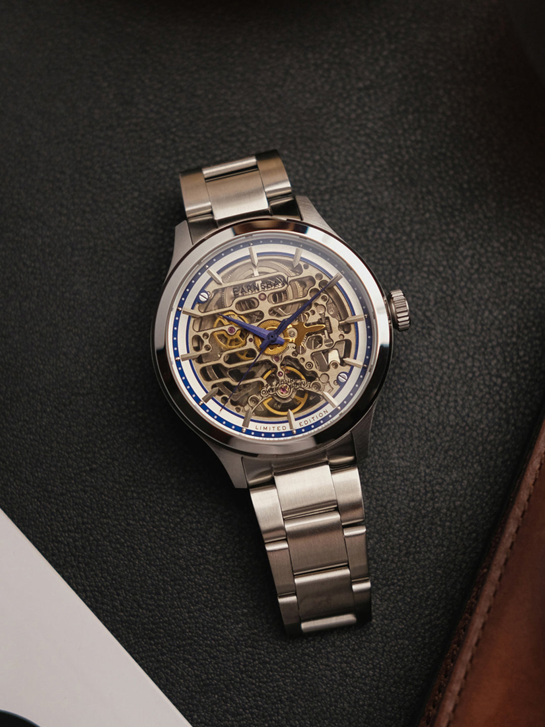 Limited Edition Automatic Skeleton 72 Hours Power Reserve Men's Watch - ES-8229-22