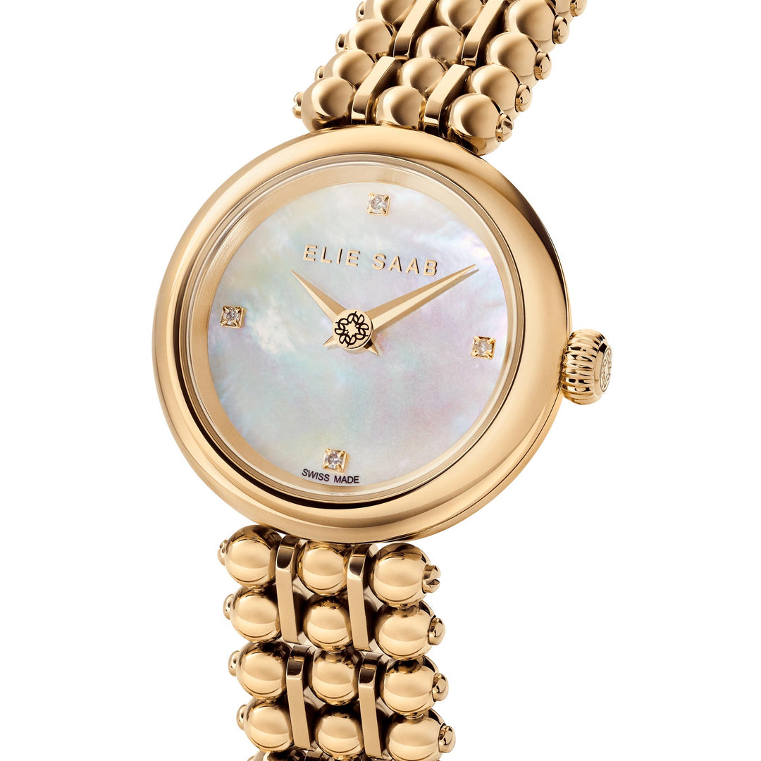 Idylle Perle Swiss Made Diamond Women's Watch - ESID002P