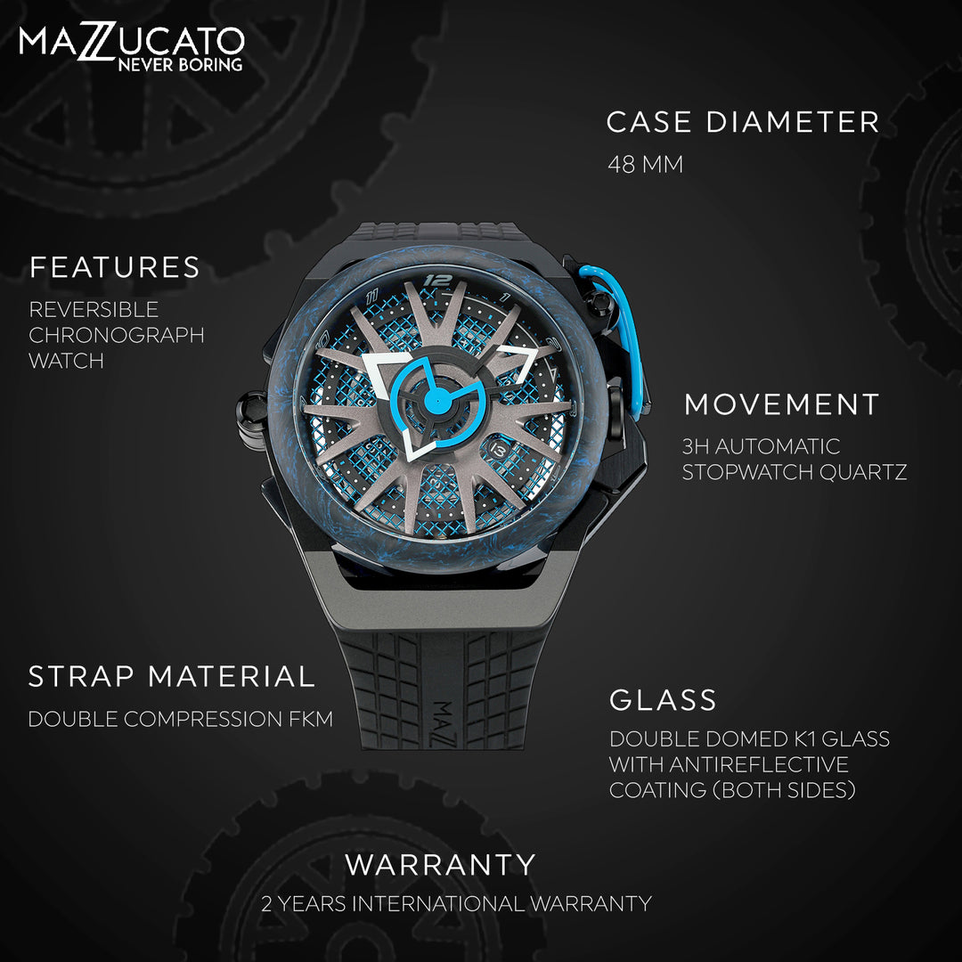 RIM Monza Chronograph Men's Watch - F1-BK2925