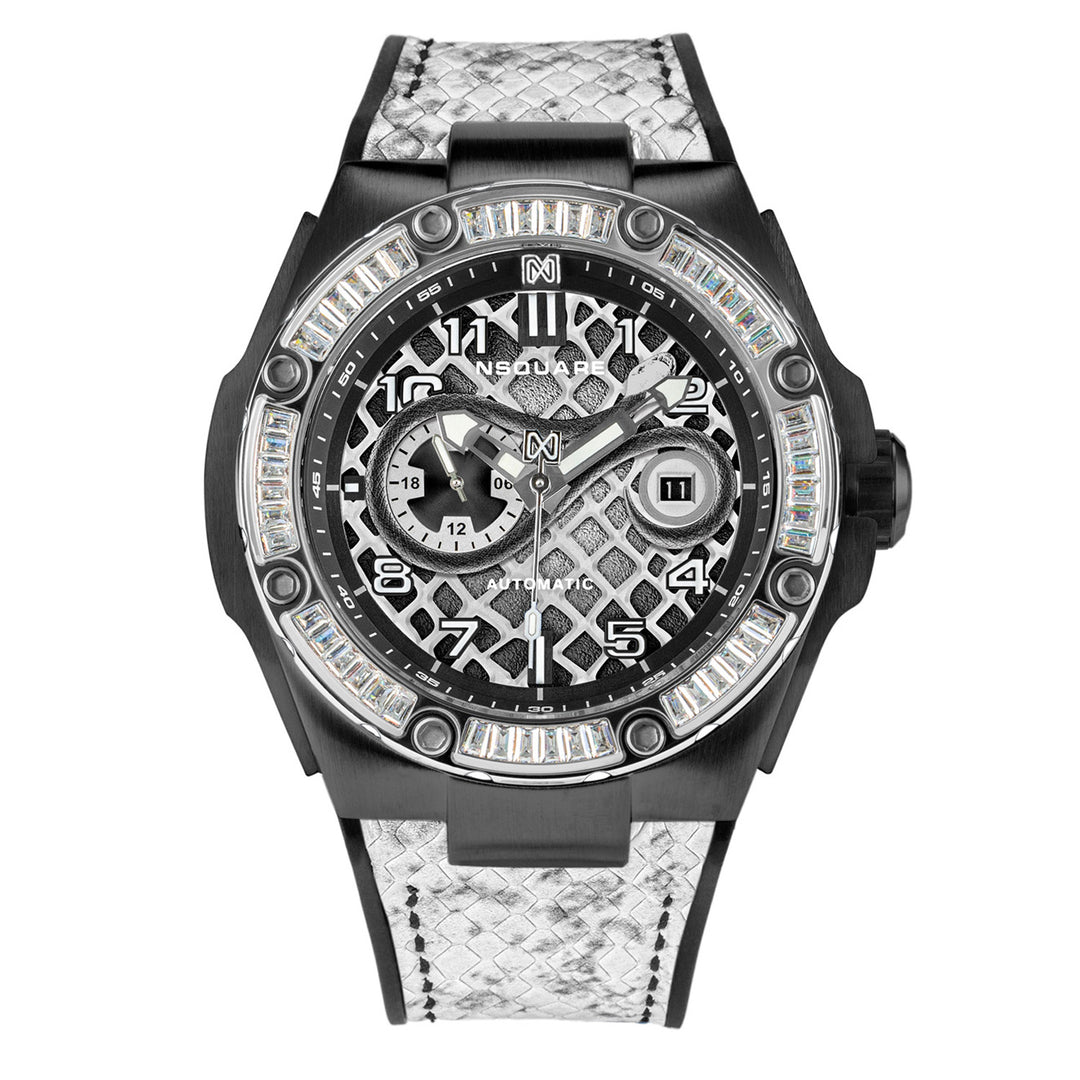 Snake Special Edition Automatic Swarovski Crystal Men's Watch - G0473-N51.2