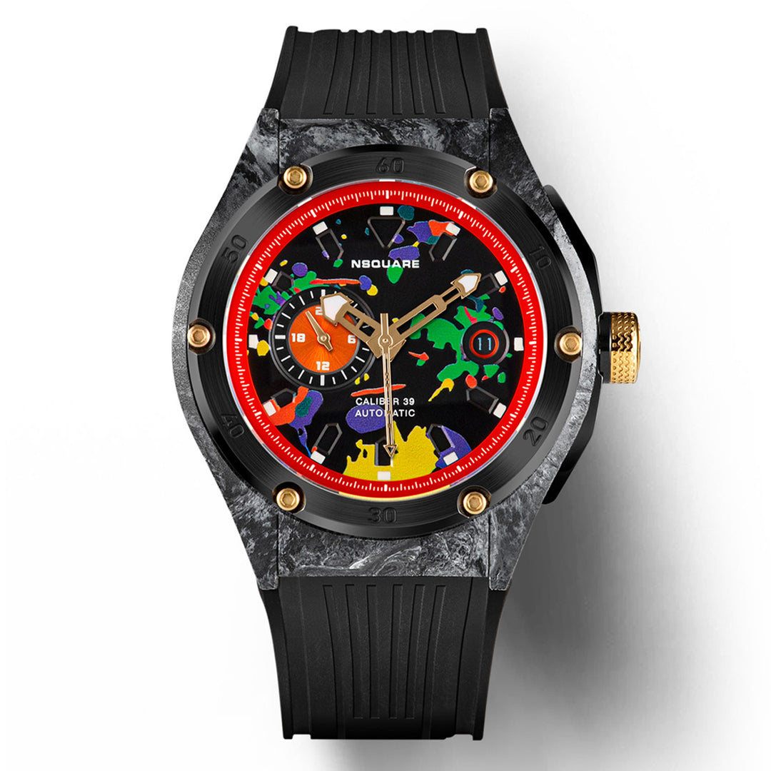 Multicoloured Multifunction Men's Watch - G0543-N39.2