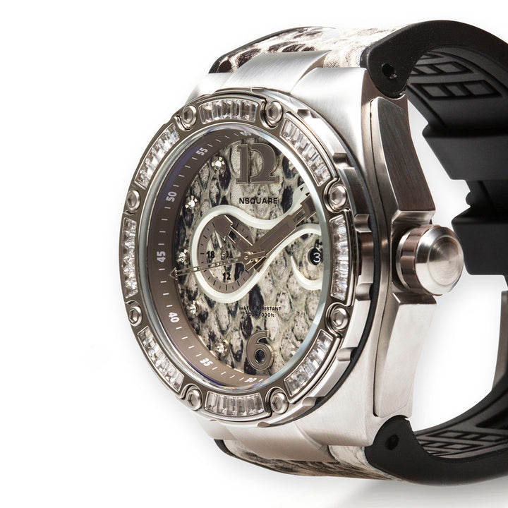 Snakequeen Automatic Swarovski Crystal Women's Watch - L0471-N11.2