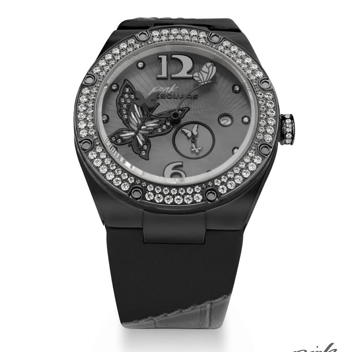 Pink Gracefully Swarovski crystal Automatic Women's Watch - L0519-NP01.6