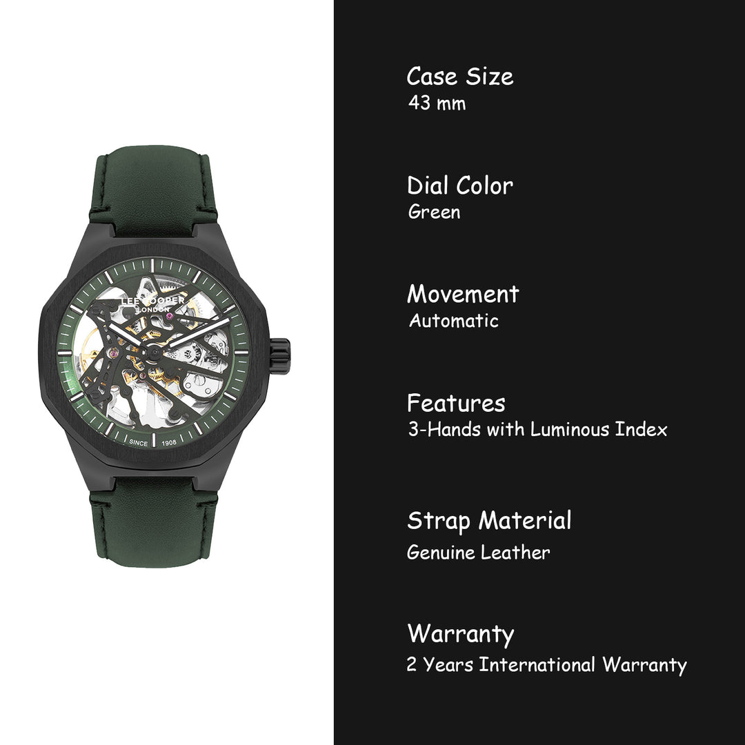 Automatic Skeleton Men's Watch - LC07904.077
