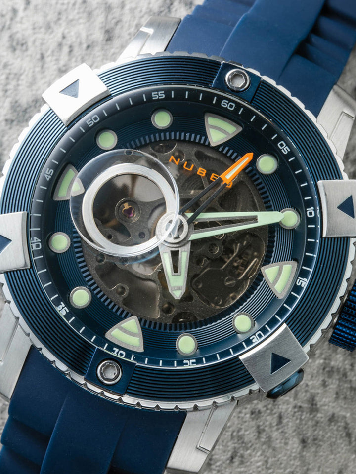 Gemini Automatic Skeleton Men's Watch- NB-6041-02