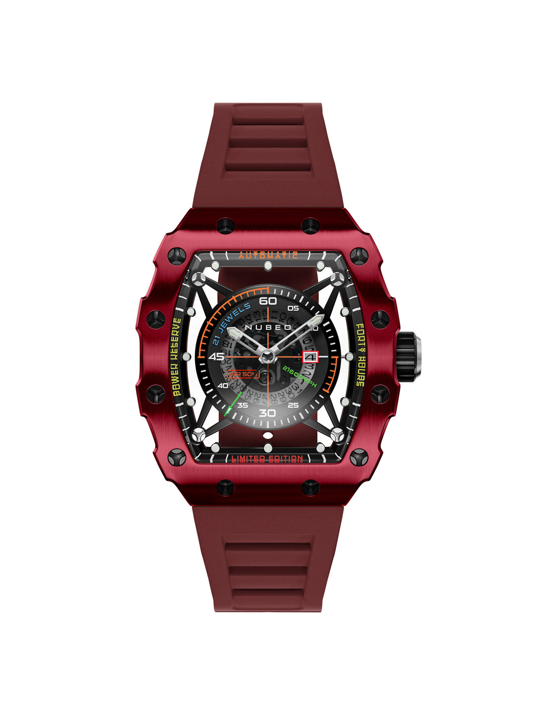 Huygens Automatic Limited Edition 21 Jewels Men's Watch -  NB-6080-04