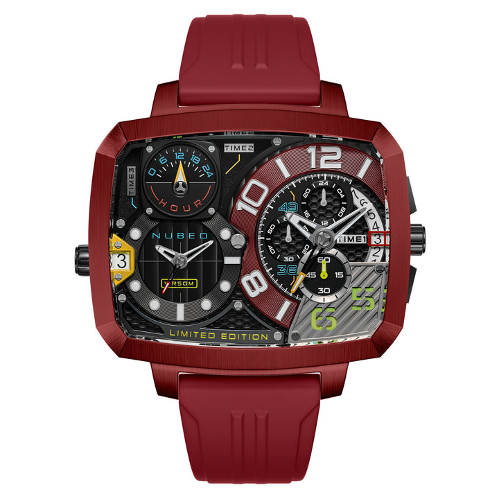 Odyssey Triple Time Zone Chronograph Limited Edition Men's Watch -  NB-6084-02