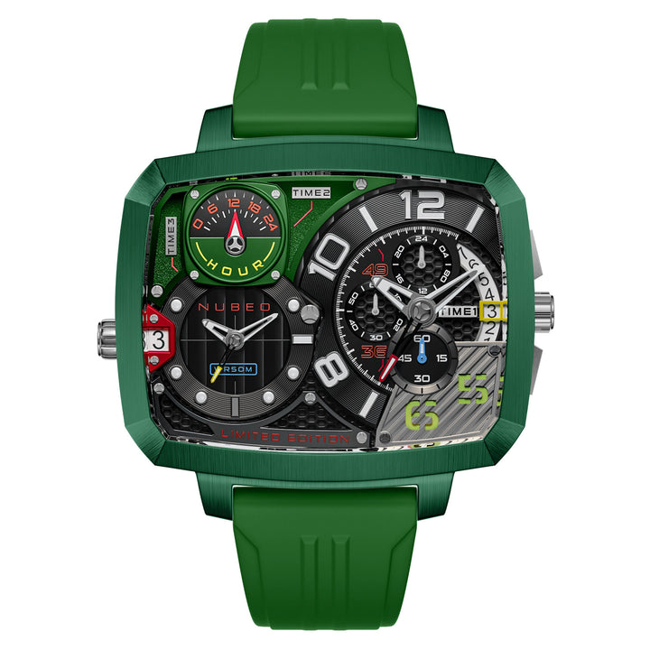 Odyssey Triple Time Zone Chronograph Limited Edition Men's Watch -  NB-6084-03