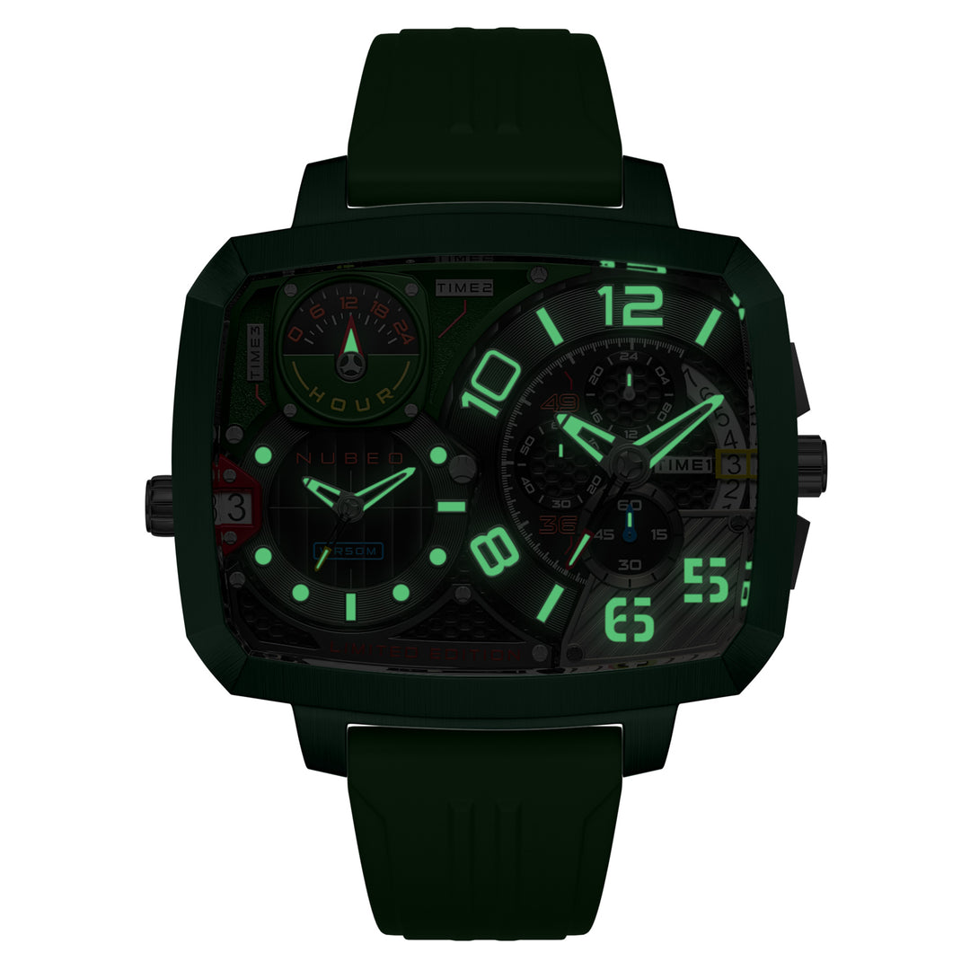 Odyssey Triple Time Zone Chronograph Limited Edition Men's Watch -  NB-6084-03