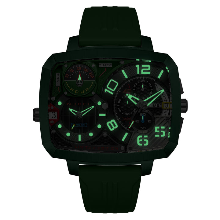Odyssey Triple Time Zone Chronograph Limited Edition Men's Watch -  NB-6084-03
