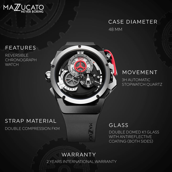 RIM Sport Chronograph Men's Watch - RIM01-BK186