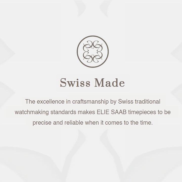 Mystere D'Elie Elegance Swiss Made Women's Watch - ESME001E