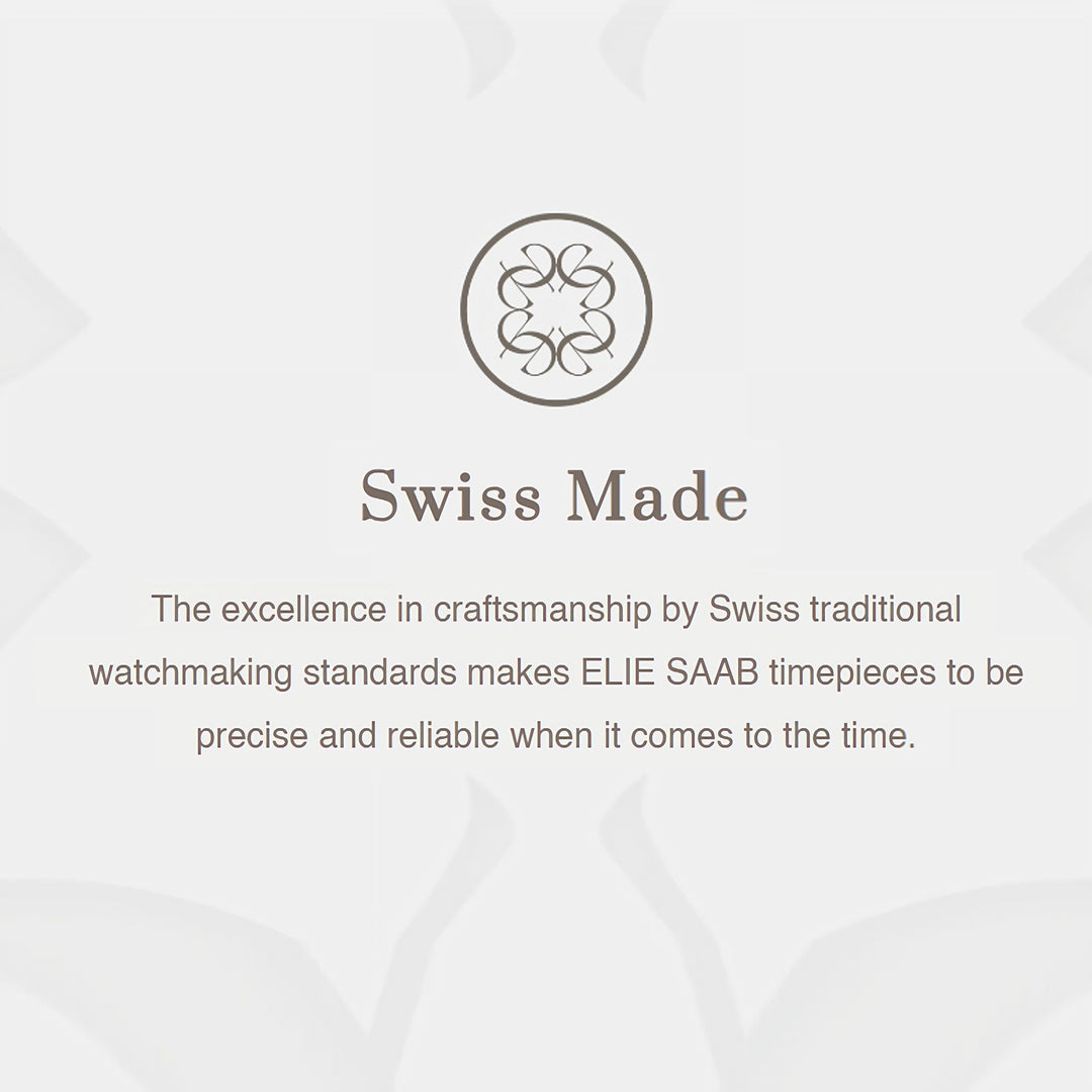 Carré Diamond Swiss Made VS1 Clarity 48 Diamonds MOP Women's Watch - ESCR003D