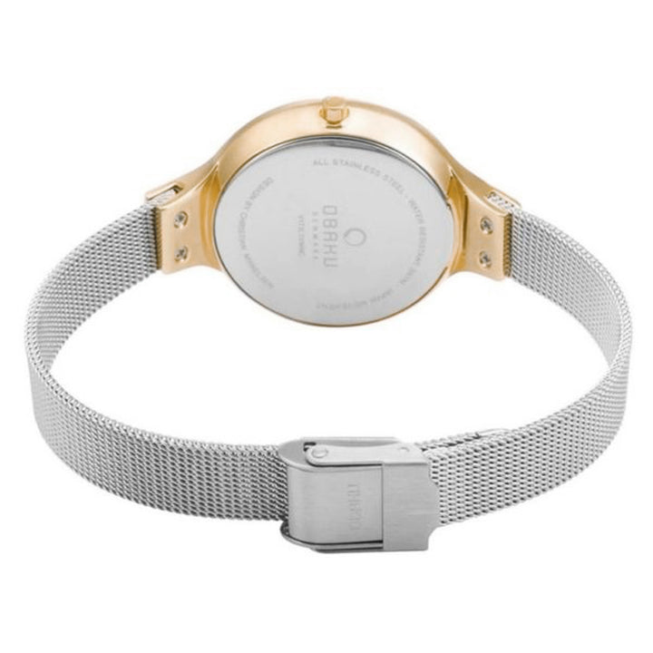 Sky-Gold Bi Quartz MOP Women's Watch - V173LXGWMC