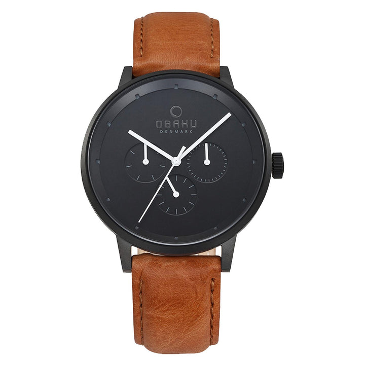 Venlig Tan Multifunction Men's Watch - V208GMBBRZ