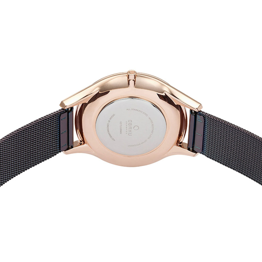 Fin Walnut Quartz Women's Watch -  V217LXVNMN