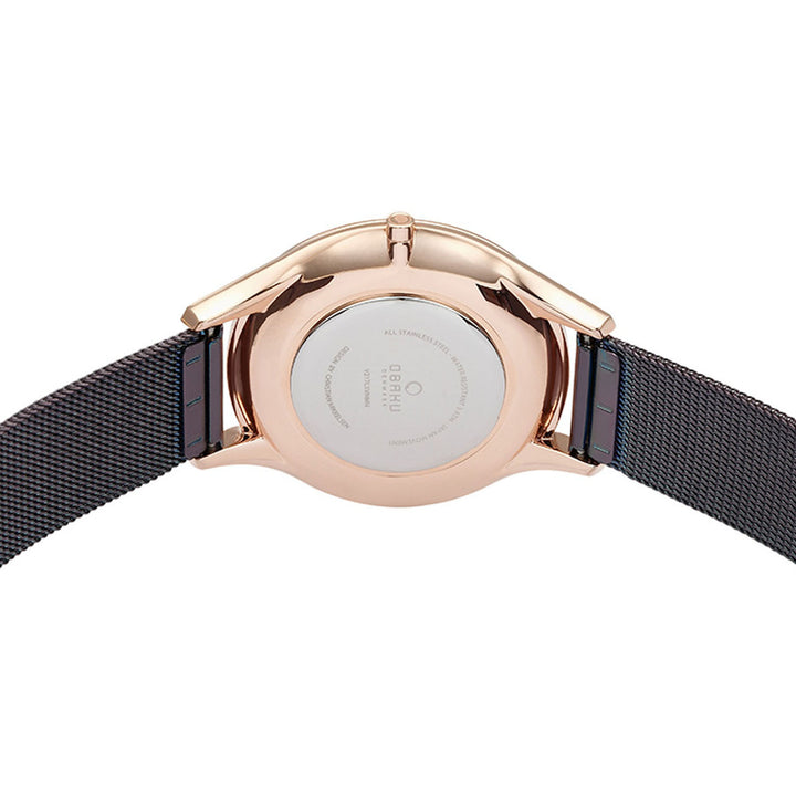 Fin Walnut Quartz Women's Watch -  V217LXVNMN