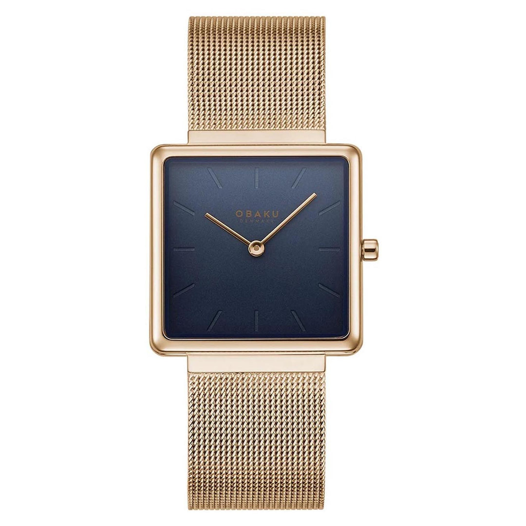 Kvadrat-Gold Quartz Women's Watch - V236LXVLMV