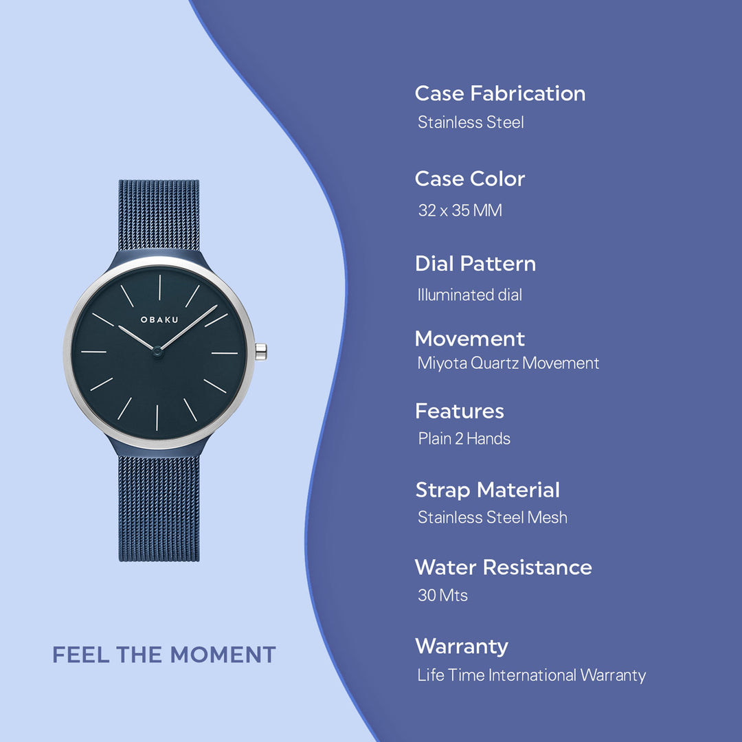 Ark Lille Arctic Quartz Women's Watch -  V240LXHLML
