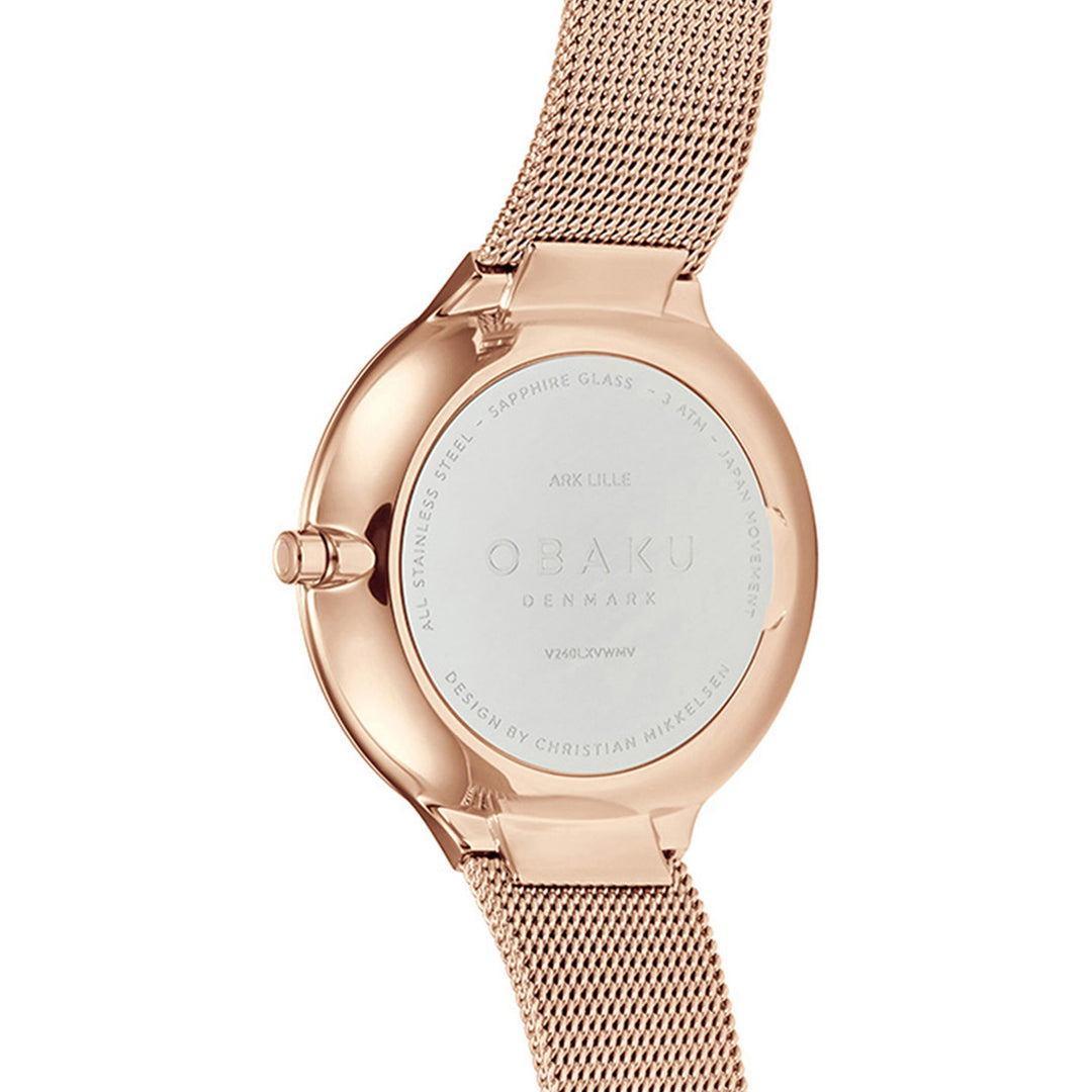 Ark Lille Rose Quartz Women's Watch -  V240LXVWMV