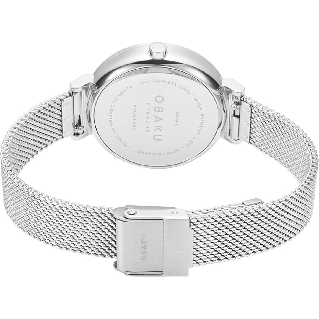 Maane Steel Moonphase Women's Watch - V243LMCIMC
