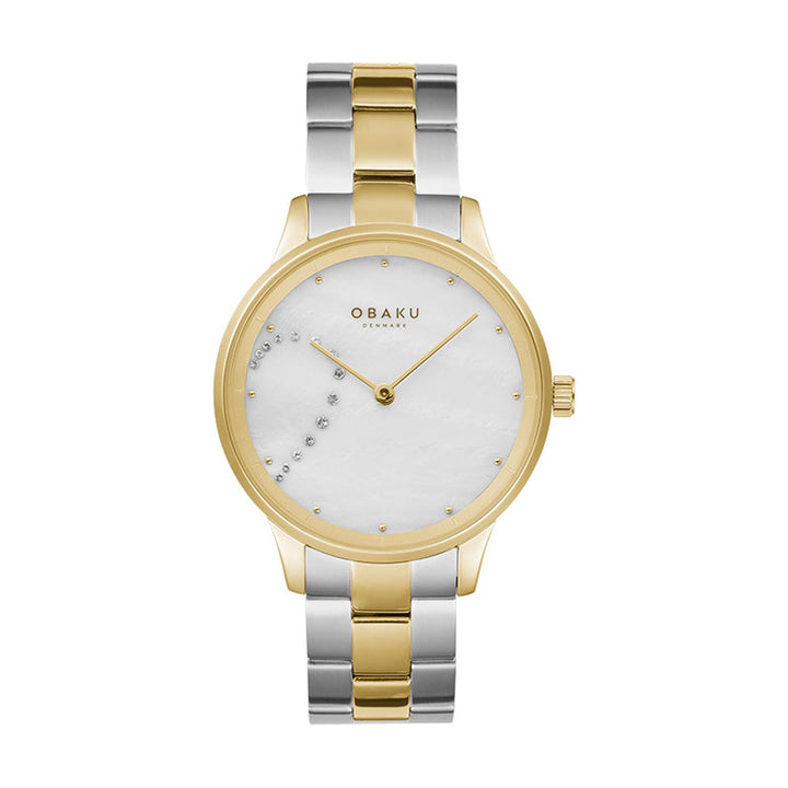 Lyng Crystal Quartz MOP Men's Watch - V247GHGWSF