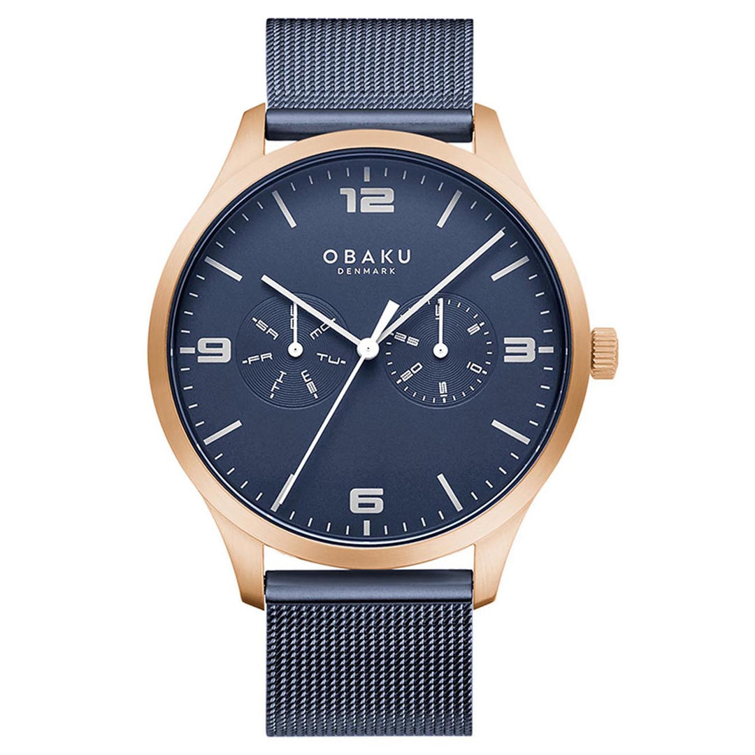 Ask Ocean Multifunction Men's Watch -  V249GMVLML