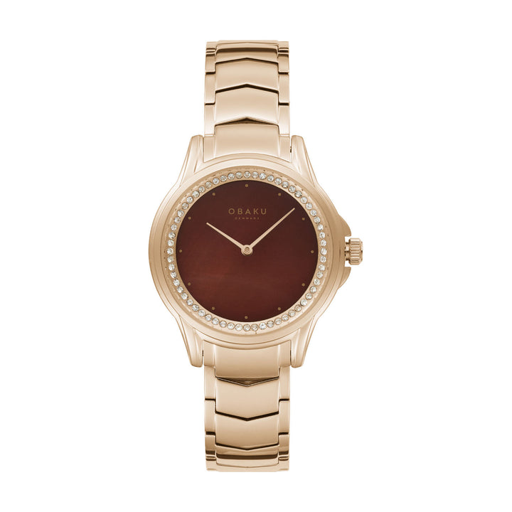 Jasmin Coffee Quartz Women's Watch -  V261LEVNSV