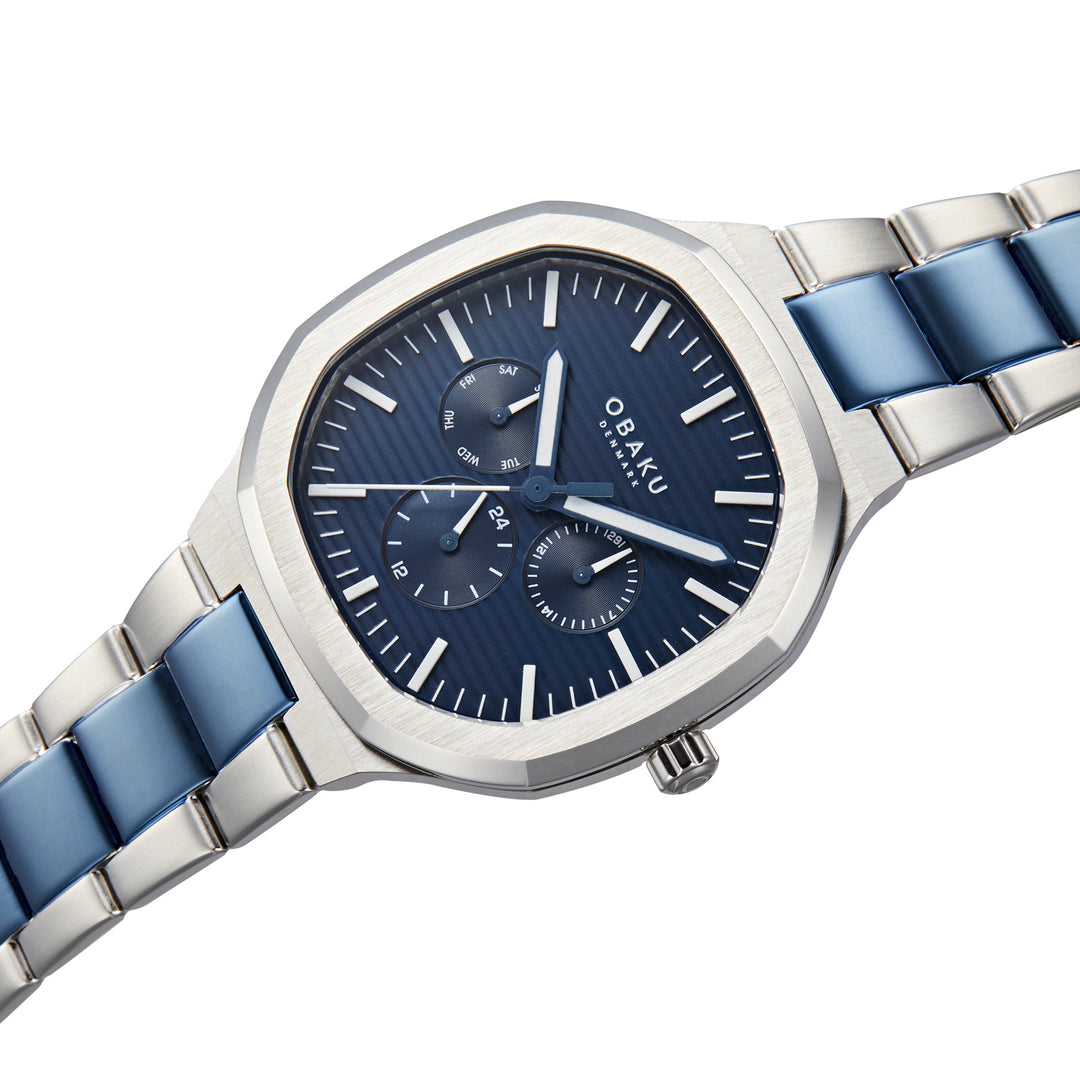Ild Bluesteel Multifunction Men's Watch -  V275GMCLSK