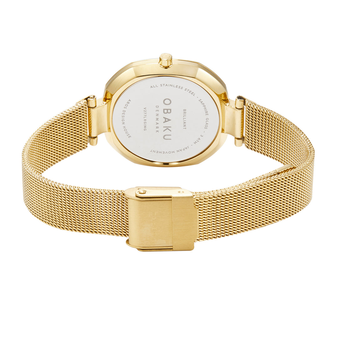 Brilliant Gold Quartz Women's Watch -  V277LXGIMG