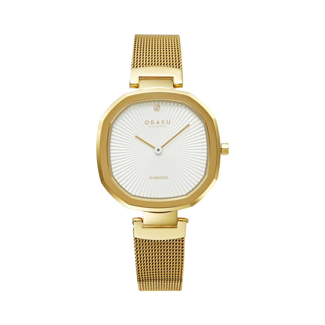 Brilliant Gold Quartz Women's Watch -  V277LXGIMG