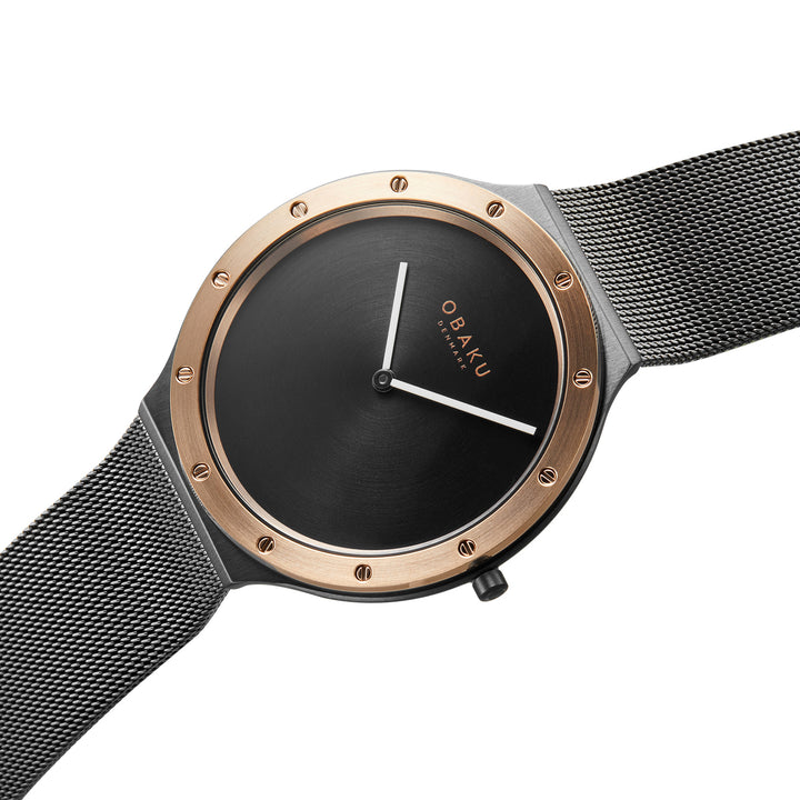 Note Night Quartz Men's Watch -  V285GXMBMB