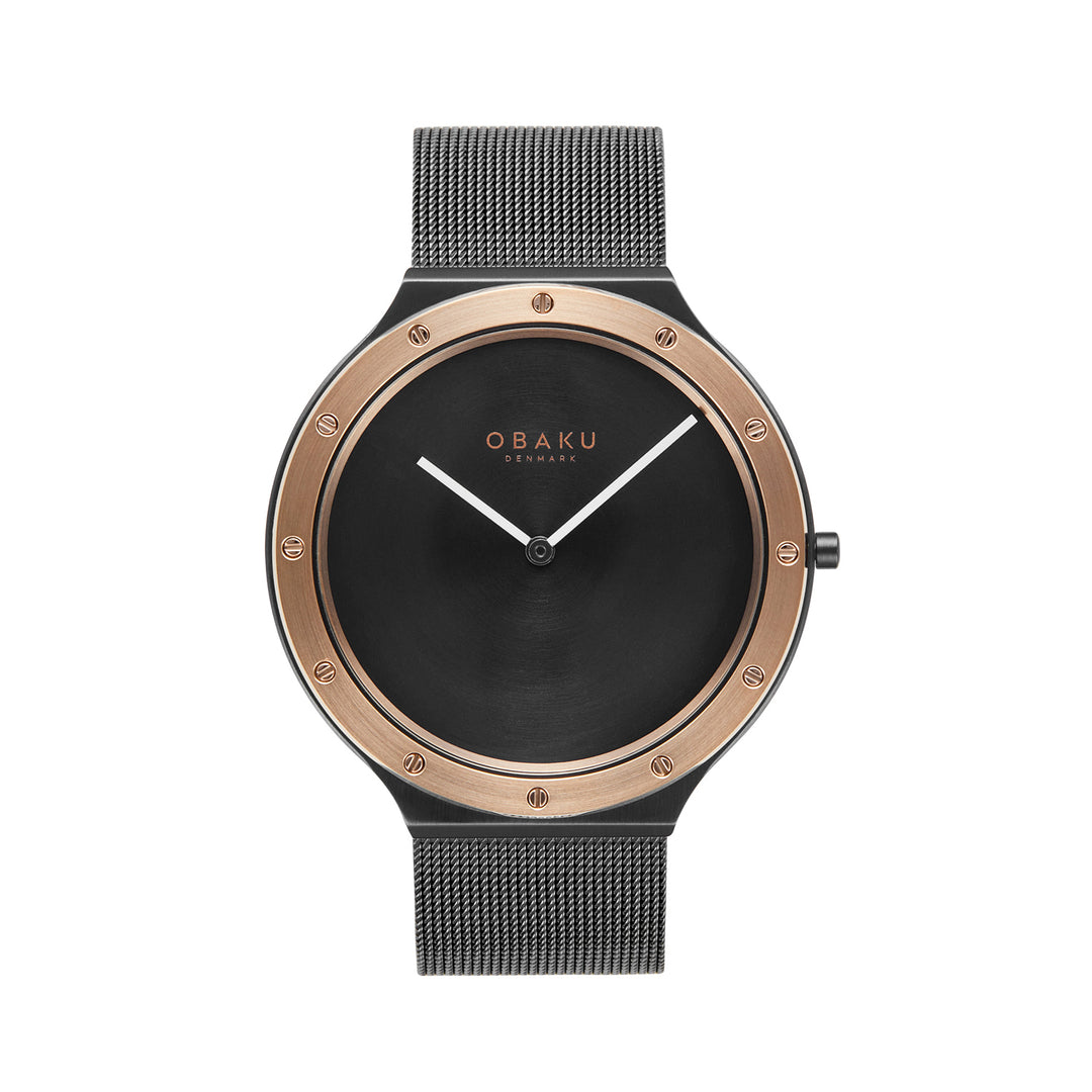 Note Night Quartz Men's Watch -  V285GXMBMB