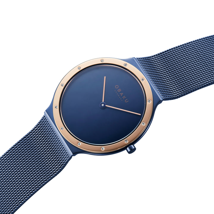 Note Lille Ocean Quartz Women's Watch -  V285LESLML