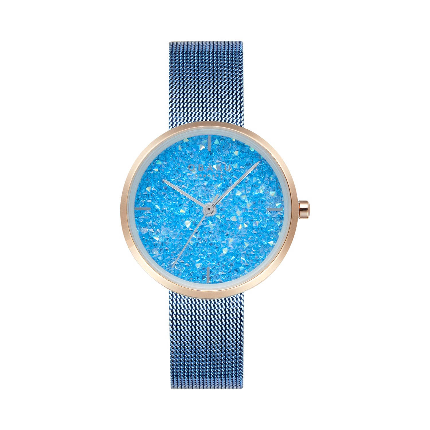 Glimmer Lightblue Quartz Women's Watch V289LHVMMA – Bizotico