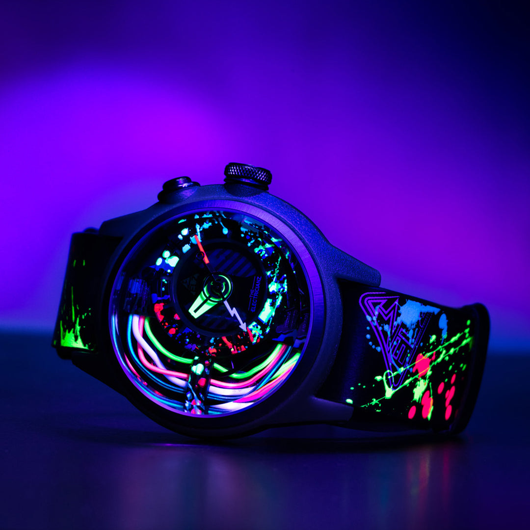The Neon Z Limited Edition Night Light Quartz Men's Watch - ZZ-A1A/08-NLD