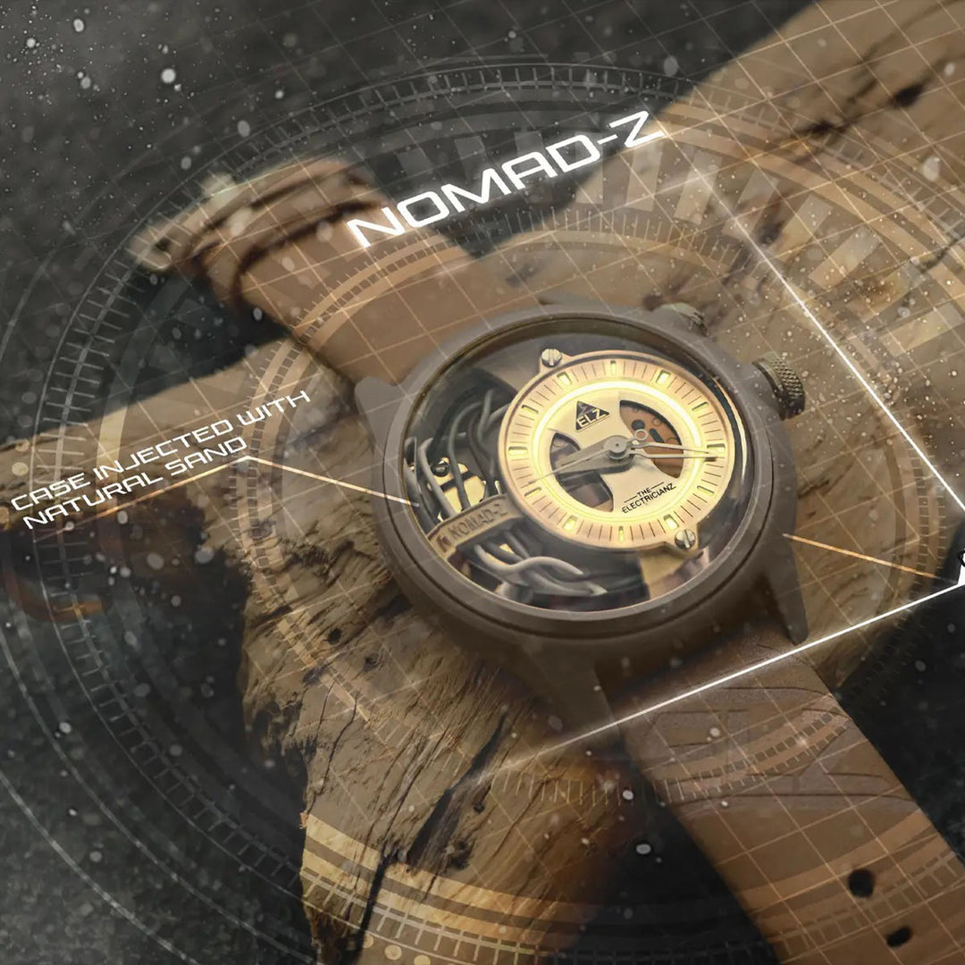 NOMAD Z Night Light Quartz Men's Watch - ZZ-A1C/10-CLK