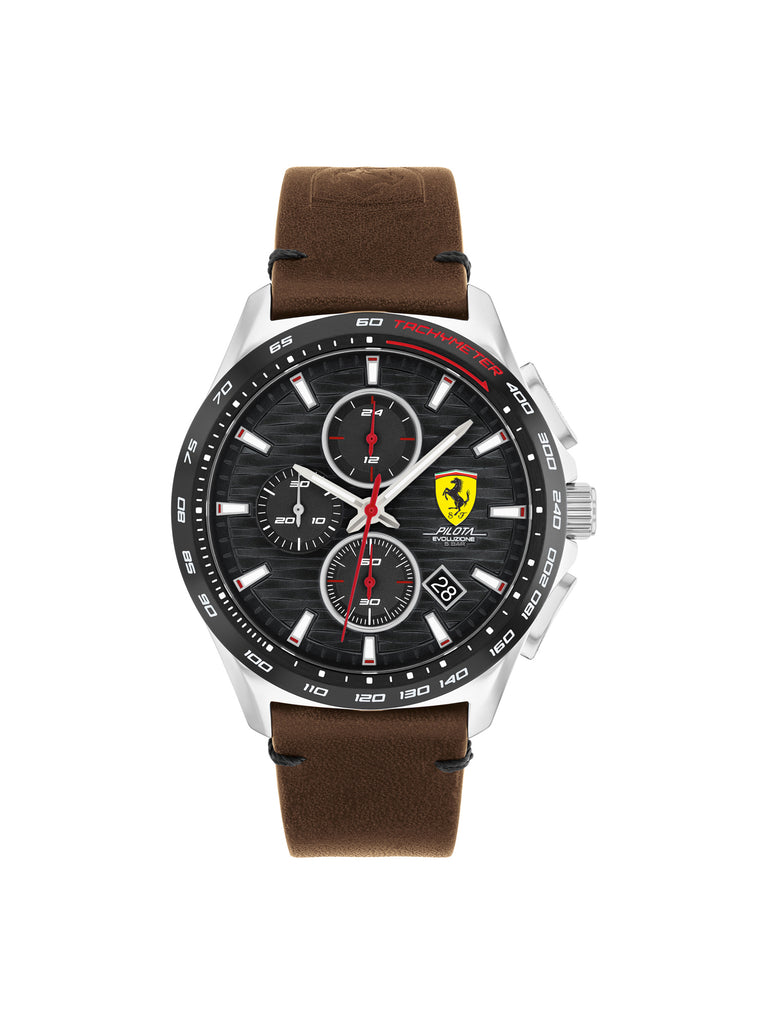 Ferrari Pilota Chronograph フェラーリ 腕時計 Amazon | Ferrari Scuderia Pilota メンズ クォーツ クロノ
