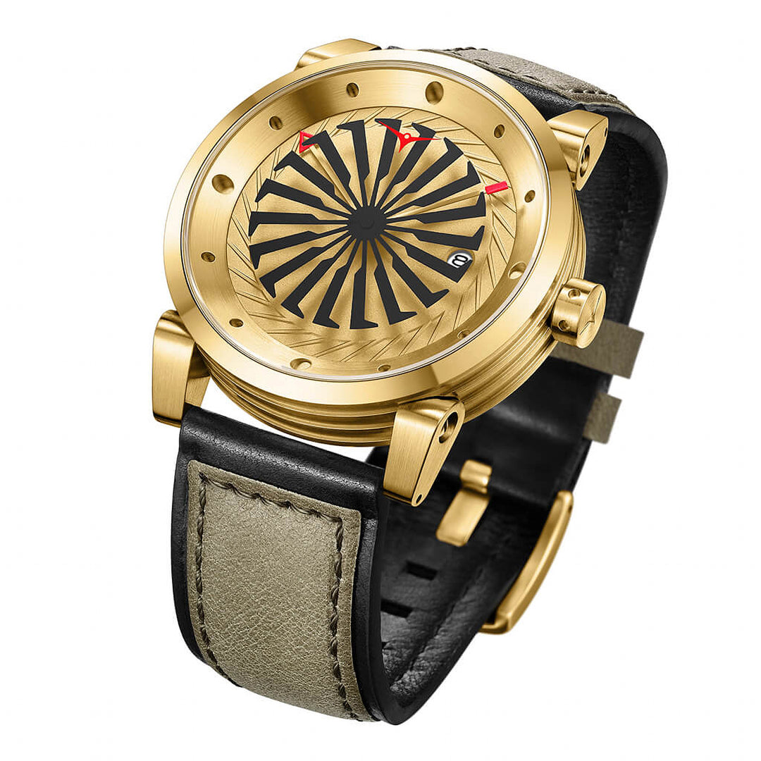 Blade Gold Automatic Men's Watch -  202