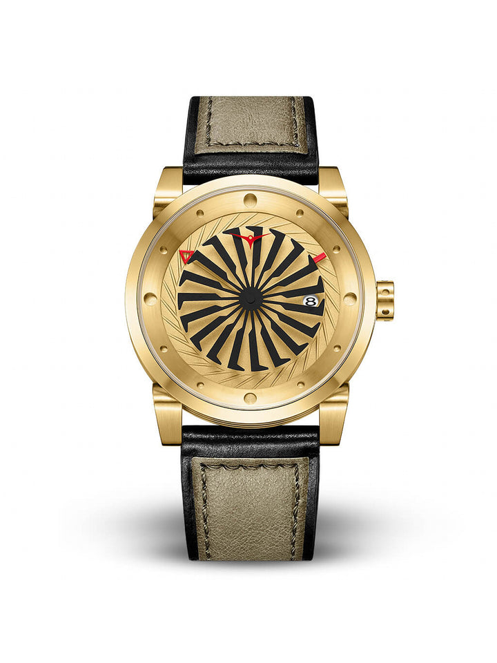 Blade Gold Automatic Men's Watch -  202